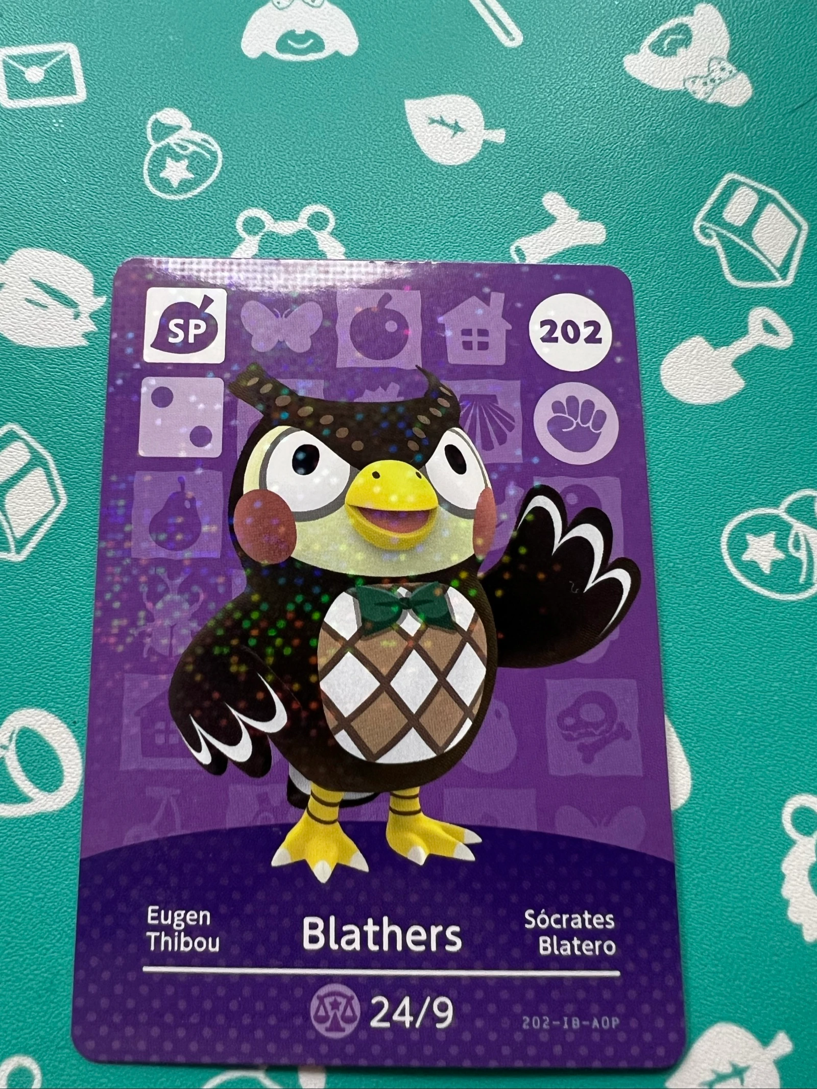 Carte amiibo de Thibou 202